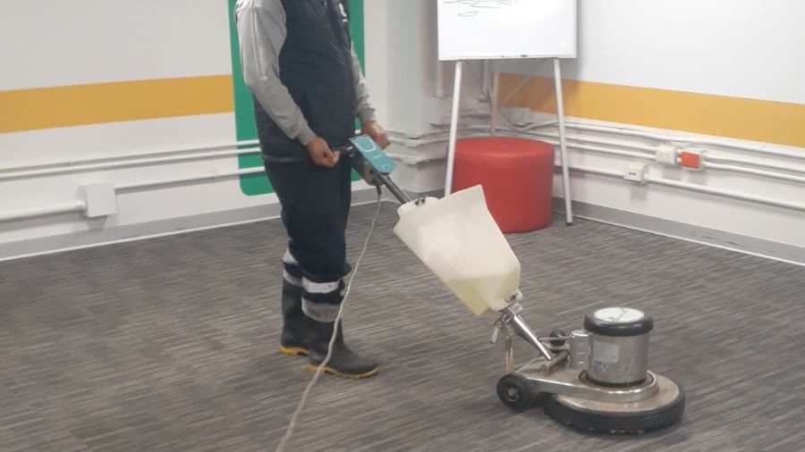 Lavado profesional de alfombras.